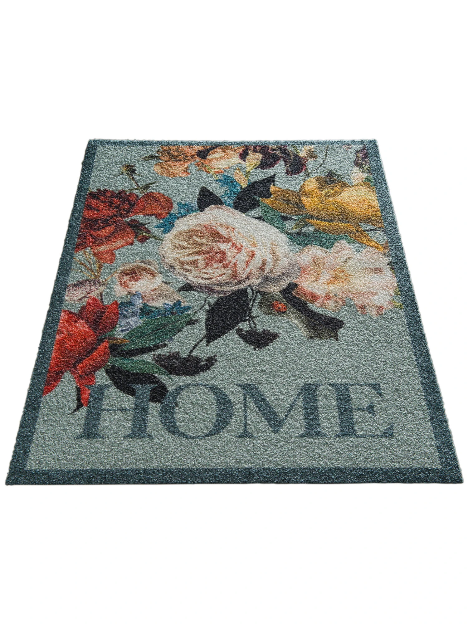 Fußmatte, Dutch Flower Green 4 Fußmatte, Dutch Flower Green – Bild 2