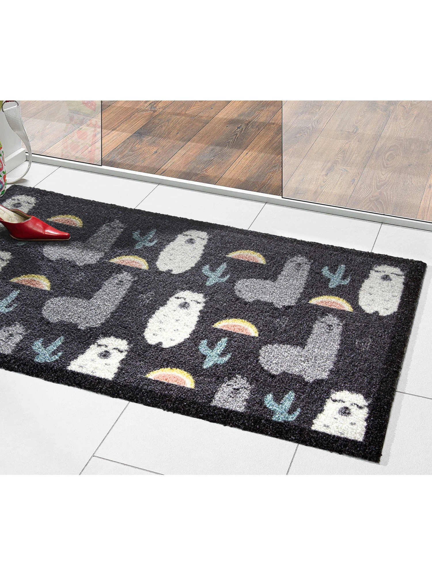 Fußmatte, Lama All Over 3 Fußmatte, Lama All Over