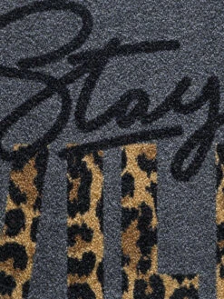 Fußmatte, Stay Wild 9 Fußmatte, Stay Wild -Heimtextildekoration Fashion Fussmatte grau StayWild 50x80 lup