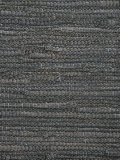 Baumwoll-Teppich, Anthrazit -Heimtextildekoration Froesunda BaumwollTeppich Dunkelgrau Anthrazit 170x240 lup