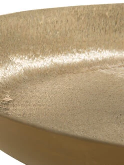 Deko-Schale, Gold -Heimtextildekoration GoldMinkFinish DekoSchale Gold 35rund lup