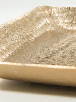 Deko-Tablett, Gold -Heimtextildekoration GoldMinkFinish DekoTablett Gold 18x50 lup