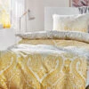 Bettwäsche, Sonnengelb -Heimtextildekoration GoldenGrace Bettwaesche gelb Sonnengelb 135x200 mil