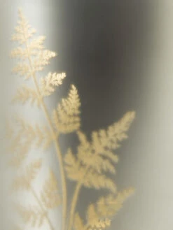 Teelichthalter, Dunkelgrün/Gold 9 Teelichthalter, Dunkelgrün/Gold -Heimtextildekoration Goldfarn Teelichthalter Gruen DunkelgruenGold 10x10x122C5 lup2