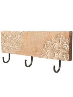 Garderobe/Haken, Hellbraun