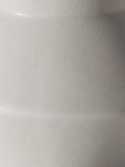 Vase, Hellgrau -Heimtextildekoration Hanon Vase Weiss Hellbeige 13x13x20 lup2