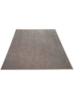 Uni-Teppich, Taupe 9 Uni-Teppich, Taupe -Heimtextildekoration Hardy Hochflorteppich Braun Taupe 160x230 fper