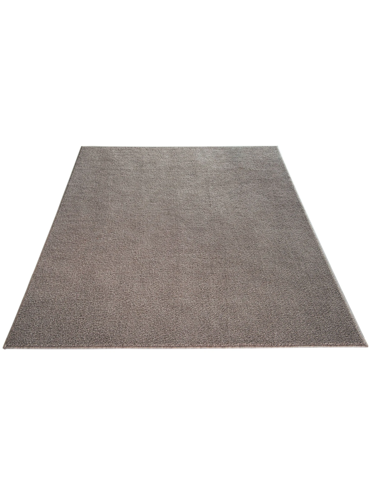 Uni-Teppich, Taupe 5 Uni-Teppich, Taupe – Bild 3