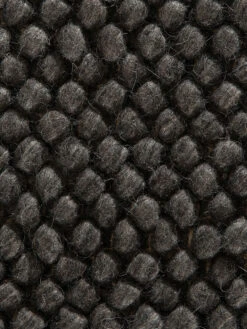 Woll-Teppich, Charcoal 11 Woll-Teppich, Charcoal -Heimtextildekoration Helsingborg Wollteppich dunkelgrau charcoal lup