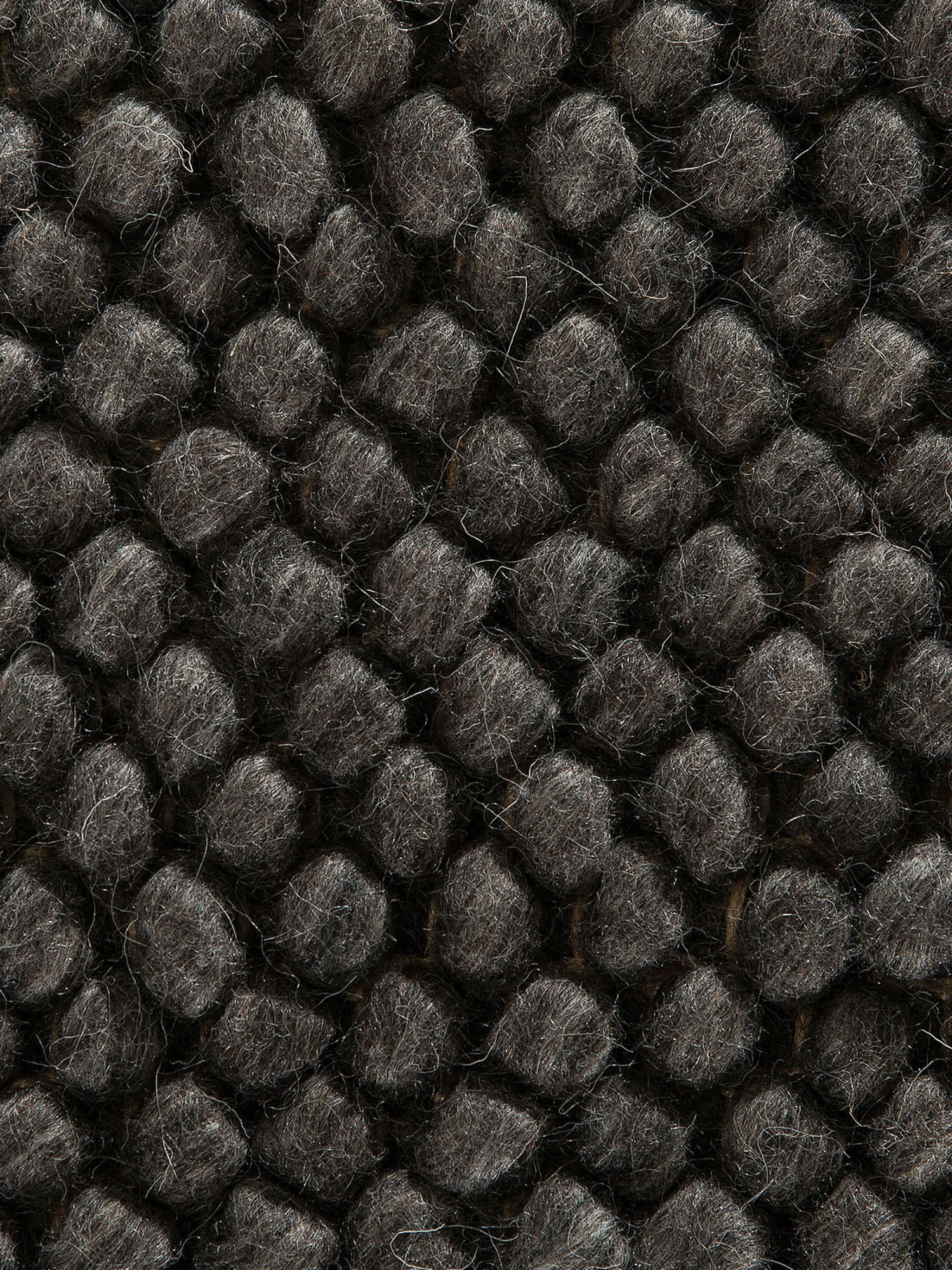 Woll-Teppich, Charcoal 7 Woll-Teppich, Charcoal – Bild 5