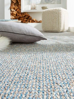 Schlingen-Teppichboden, Midnight Blue 33 -Heimtextildekoration Highland Schlingenteppichboden blau midnightblue 33 mil2