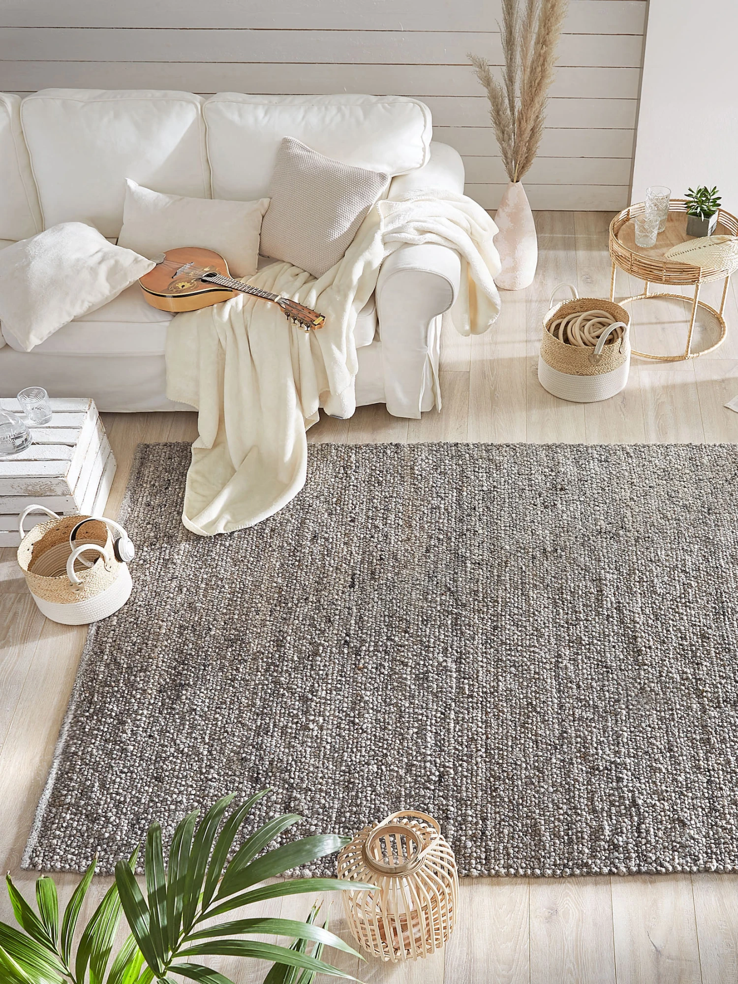 Woll-Teppich, Loft Grey 3 Woll-Teppich, Loft Grey