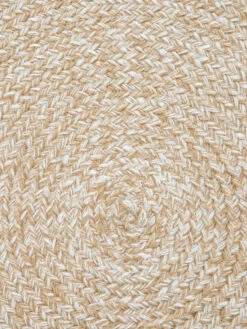 Flachgewebe-Teppich, Sand -Heimtextildekoration Holmdrup FlachgewebeTeppich Beige Sand 200rund lup