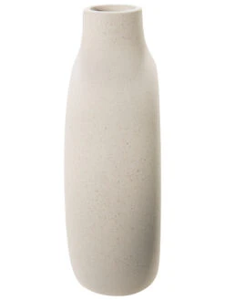 Vase, Mattweiss -Heimtextildekoration Hulao Vase Creme Mattweiss 22x23x232C8 per3