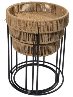 Tisch, Hellbraun -Heimtextildekoration Jule Tisch Braun Hellbraun Set