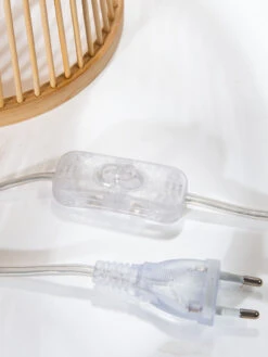 Tischleuchte, Bambus 13 Tischleuchte, Bambus -Heimtextildekoration Kadoma Tischleuchte Beige Bambus 30x30x30 lup3