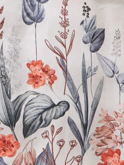 Satin-Bettwäsche, Offwhite -Heimtextildekoration Kalea Bettwaesche Mehrfarbig Offwhite 135x200 lup