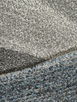 Moderner Teppich, Blau -Heimtextildekoration Kaleidoskop ModernerTeppich Grau Blau 240x340 lup