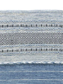 Kelim, Marine 9 Kelim, Marine -Heimtextildekoration Karakori Kelim blau marine lup