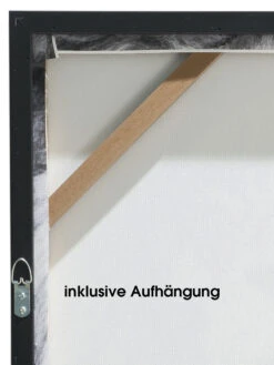 Leinwand-Druck-gerahmt, Schwarz/Grau 11 Leinwand-Druck-gerahmt, Schwarz/Grau -Heimtextildekoration KingLeo Druckgerahmt Grau SchwarzGrau 50x70 ruk