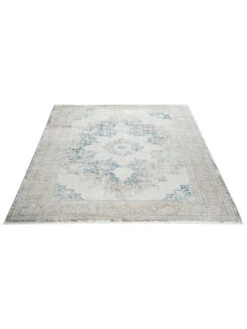 Vintage-Teppich, Bleu -Heimtextildekoration Kingfield VintageTeppich Blau Bleu 200x290 fper