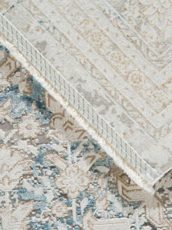 Vintage-Teppich, Bleu -Heimtextildekoration Kingfield VintageTeppich Blau Bleu 200x290 wel