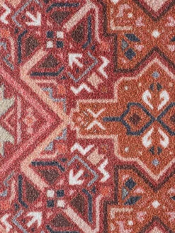 Fußmatte, Vintage Boho Kelim -Heimtextildekoration KitchenPlus Fussmatte Rot VintageBahoKelim 50x150 lup