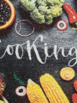 Fußmatte, Cooking Love -Heimtextildekoration KitchenPlus Fussmatte mehrfarbig CookingLove 50x150 lup