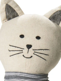 Figur, Beige 9 Figur, Beige -Heimtextildekoration Kitty Tuerstopper Beige 13x14x30 lup
