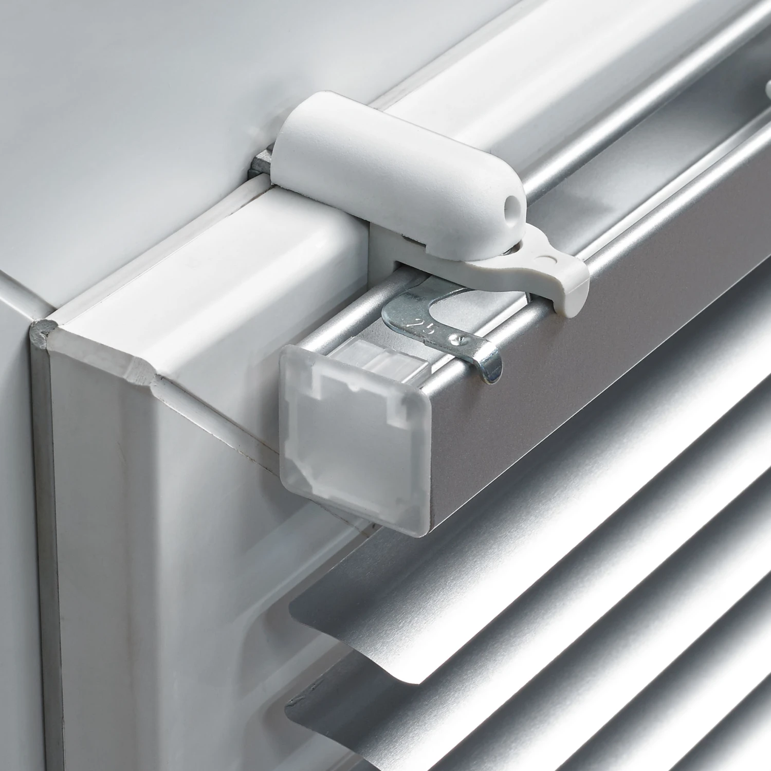 Klemmträger, Weiss 3 Klemmträger, Weiss
