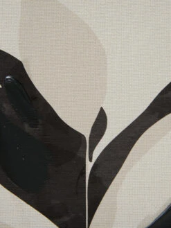 Leinwand-Druck-handbemalt, Schwarz/Weiss -Heimtextildekoration Klimata Druckgerahmt SchwarzWeiss 30x40 lup