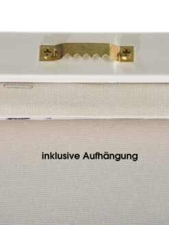 Leinwand-Druck-handbemalt, Schwarz/Weiss -Heimtextildekoration Klimata Druckgerahmt SchwarzWeiss 30x40 ruk