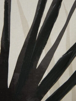 Leinwand-Druck-handbemalt, D''grau/weiss -Heimtextildekoration Koluno Druckgerahmt Dunkelgrau Dgrauweiss 40x50 lup