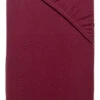 Spannbetttuch, Bordeaux 2 Spannbetttuch, Bordeaux -Heimtextildekoration LaPlaza Spannbetttuch Dunkelrot Bordeaux 100x200 pla