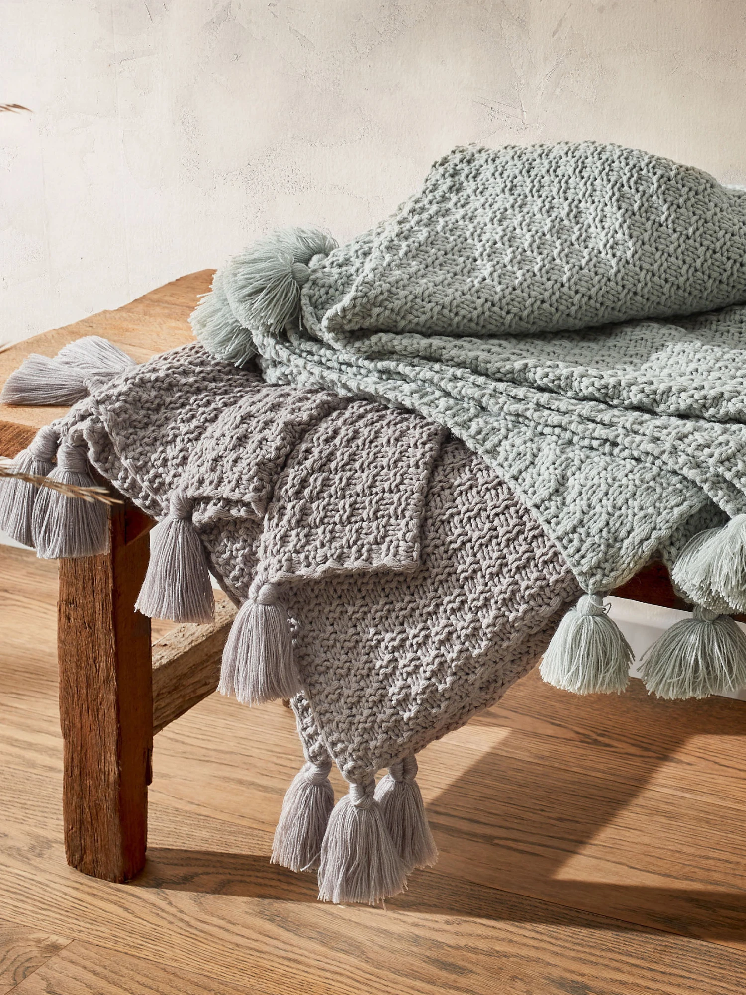 Decke, Grau 4 Decke, Grau – Bild 2