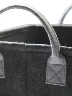 Korb, Schwarz -Heimtextildekoration LaundrySmile Korb Schwarz 30x40x50 lup2