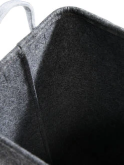 Korb, Schwarz -Heimtextildekoration LaundrySmile Korb Schwarz 30x40x50 lup3