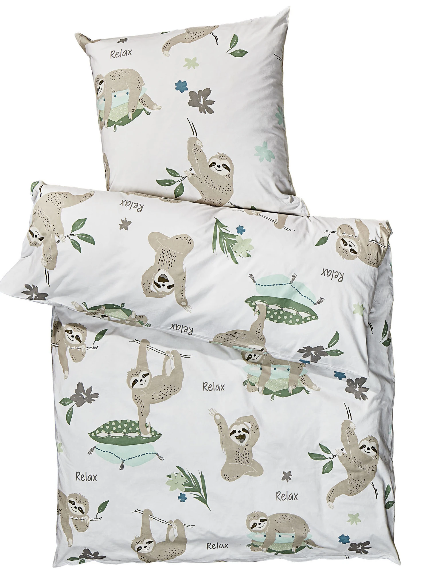 Kinderbettwäsche, Taupe 4 Kinderbettwäsche, Taupe – Bild 2