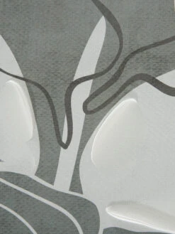 Leinwand-Druck-handbemalt, Graugrün -Heimtextildekoration Leavea Druckgerahmt Gruen Graugruen 50x70 lup