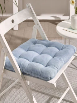 Stuhlkissen, Taubenblau -Heimtextildekoration Leif Stuhlkissen Hellblau Taubenblau 40x40 mil