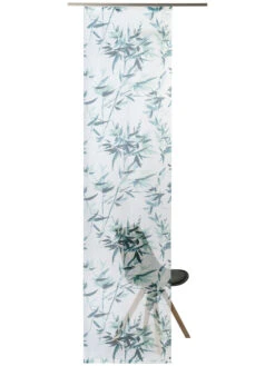 Flächenvorhang, Jade -Heimtextildekoration Letizia Gardine Flaechenvorhang Gruen Jade 60x245 pla2