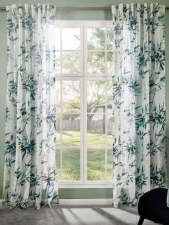 Vorhang Mit Gardinenband, Jade