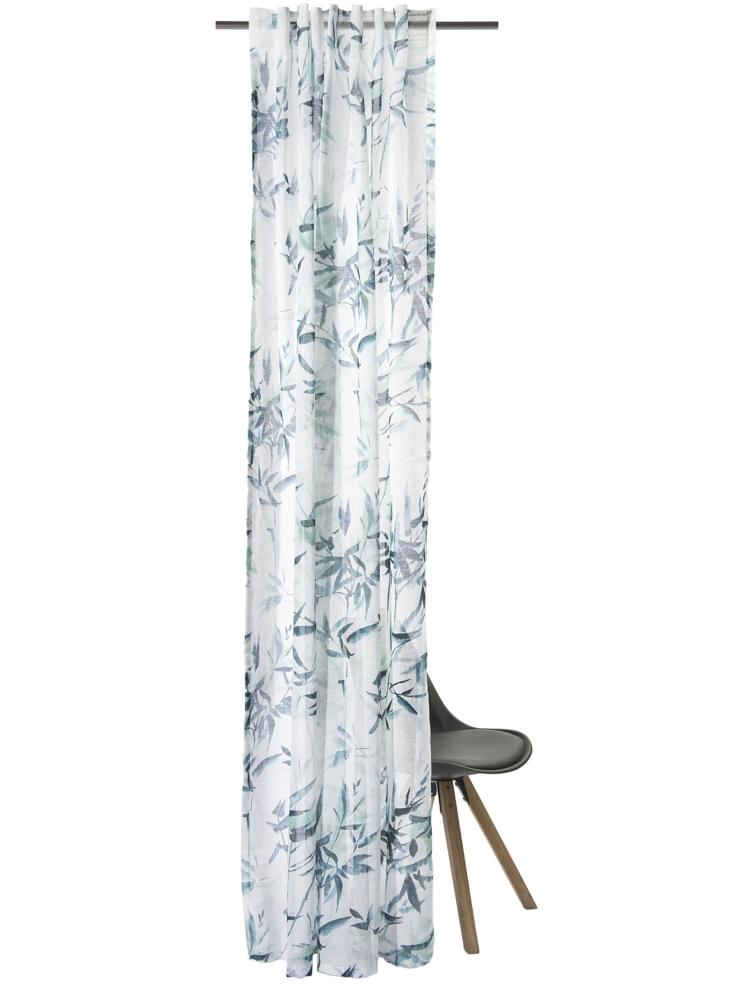 Vorhang Mit Gardinenband, Jade 5 Vorhang Mit Gardinenband, Jade – Bild 3