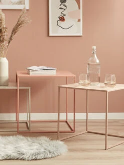 Tisch, Koralle 12 Tisch, Koralle -Heimtextildekoration Liona Tisch Set mil