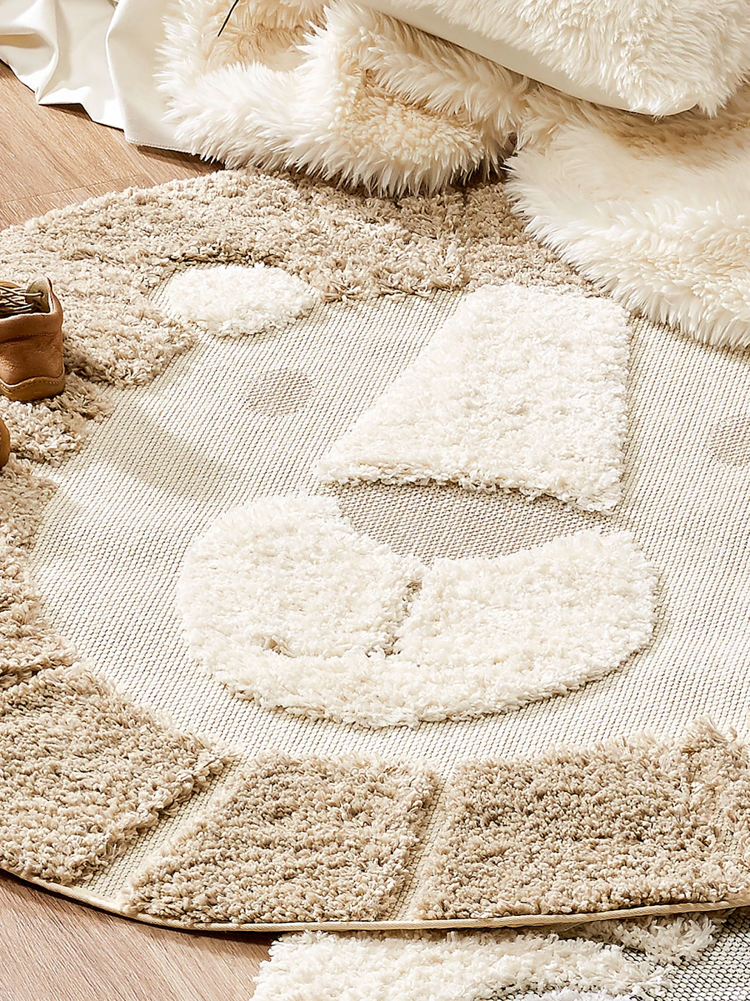 Kinder-Teppich, Beige 5 Kinder-Teppich, Beige – Bild 3