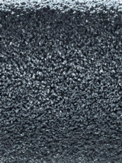 Hochflor-Teppich, Royalblau -Heimtextildekoration Lounge Langflorteppich Dunkelblau RoyalBlue 200x200 lup