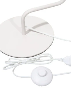 Standleuchte, Sand White -Heimtextildekoration Madam Standleuchte Weiss SandWhite 23x23x145 lup2