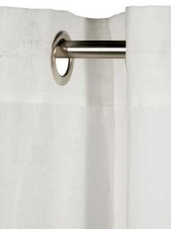 Ösenschal, Weiss 10 Ösenschal, Weiss -Heimtextildekoration Madox Gardine Oesenschal Weiss 140x245 lup1