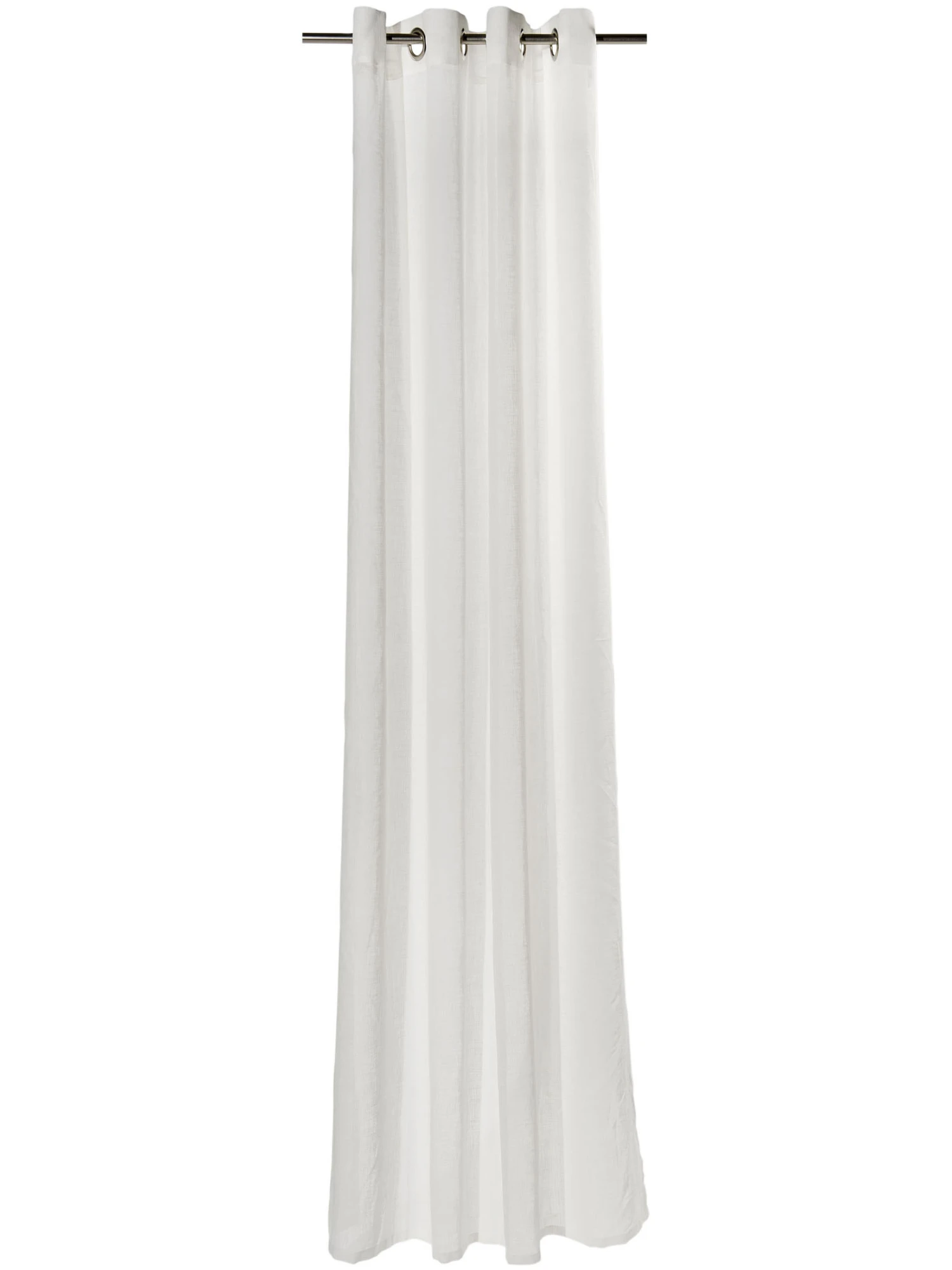 Ösenschal, Weiss 4 Ösenschal, Weiss – Bild 2