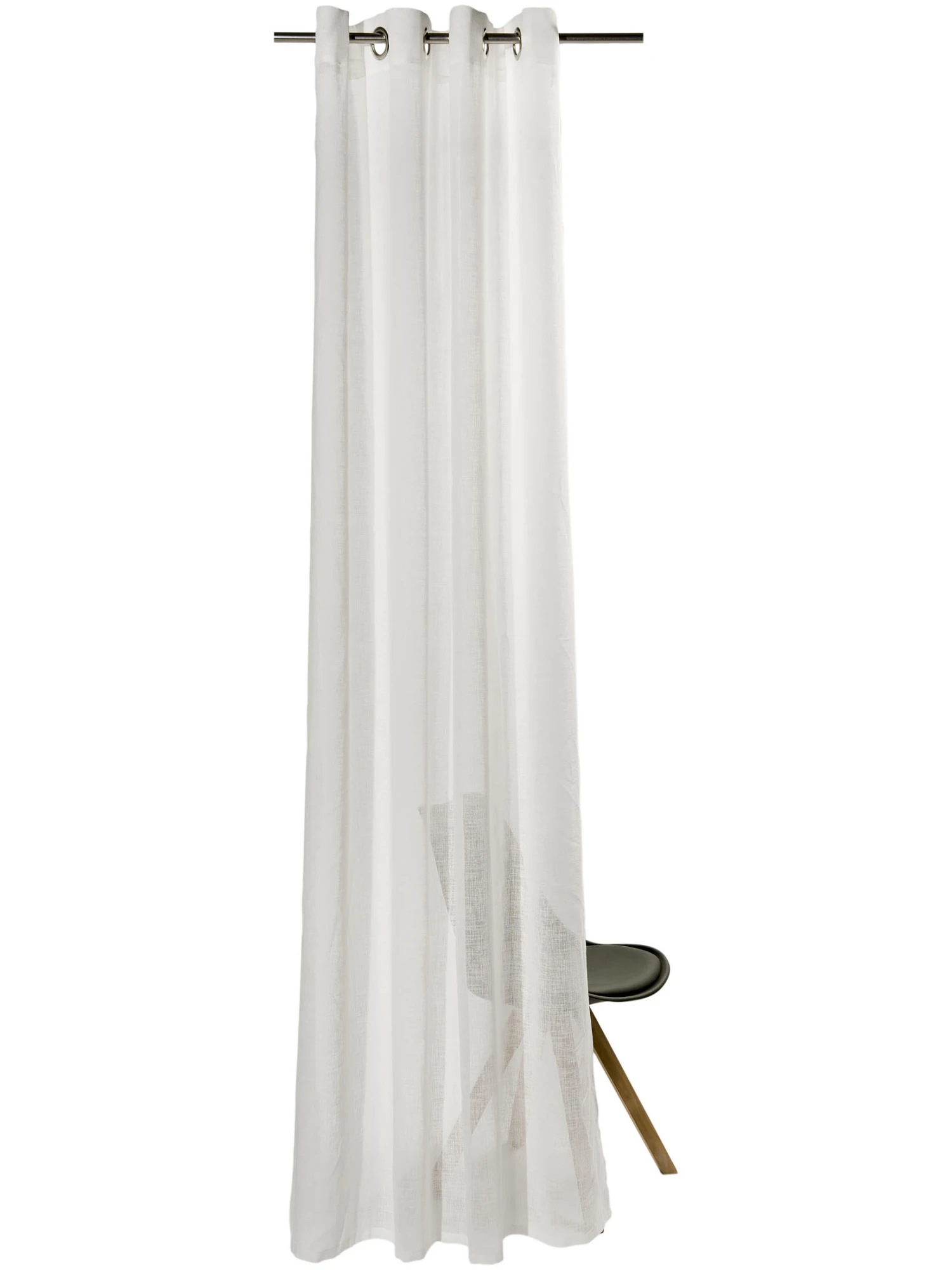 Ösenschal, Weiss 5 Ösenschal, Weiss – Bild 3